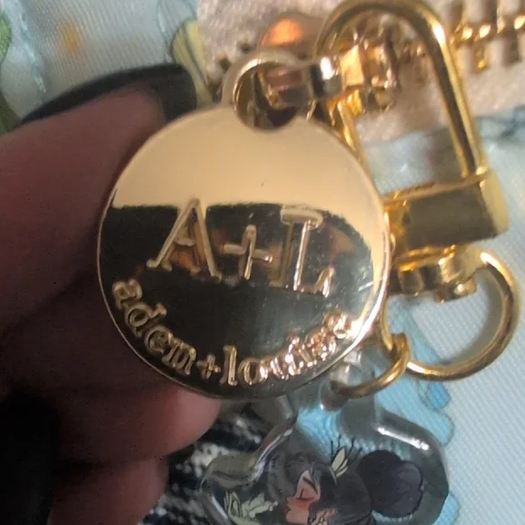 Charming Light Blue Fanny Pack with Princess Amd The Frog Characters - Picture 5 of 8